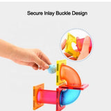 Magnetic Tiles Pipeline Building Blocks 118 Pcs