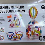 Flexible Magnetic tube block Set (36 Pcs)