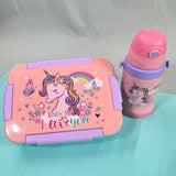 550 ml insulated string bottle & 3 grid insulated spill & merge proof lunch box ( 710ml)
