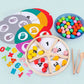 Wooden Classification of Fruits Game | Activity Toy| Montessori Game| Early Educational Toys |Toys| Games|Number Matching Toy | Arithmetic Game| Multicolour [ 3+]