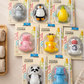 Flipper Fun Animal Penguin Toothbrush Cover , One Touch Open & Close ,Suction Cup Toothbrush Holder for Mirrors, Glass or Tiles ,Dust-proof Adorable Easy to Use