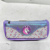 Unicorn double zipper pouch