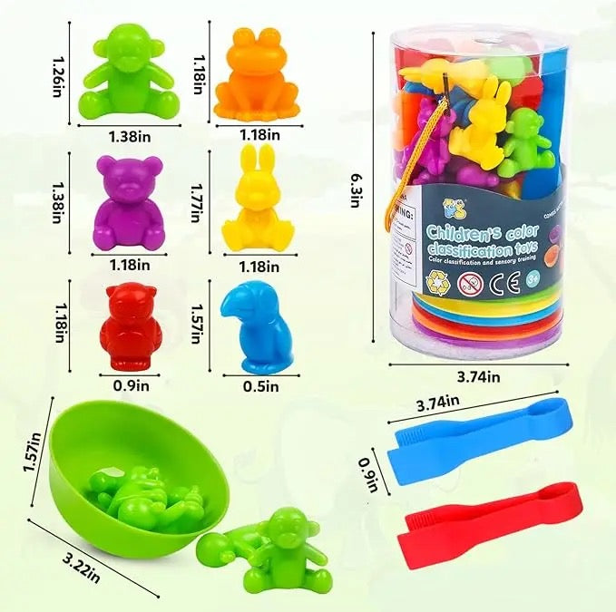 Montessori Counting & Sorting Game: Educational Toy for Kids