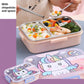3 grid stainless steel lunch box