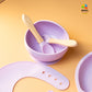 Silicon baby feeding set of 5