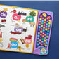 50 Button Photo Sound Book - First Phonics - A Listen and Learn Sound Book for Children Aged 3+ (Large First Words Sound Book)