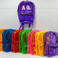 Jelly bag pack with 1 initial & 1 motif ( size 12*8*4 inches)