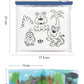 magic bath book wet the pages to revel colourful background