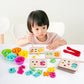 Digital bead game intellectual challenge