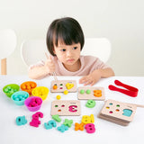 Digital bead game intellectual challenge
