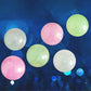Glow Wall Ball Sticky 6PCS Grow in The Dark Round Luminous Fluorescent Washable Stress Relief Ball Toy Washable