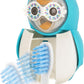Flipper Owl Smarty Toothbrush Holder+Timer, Blue, FLR-OWL-STY