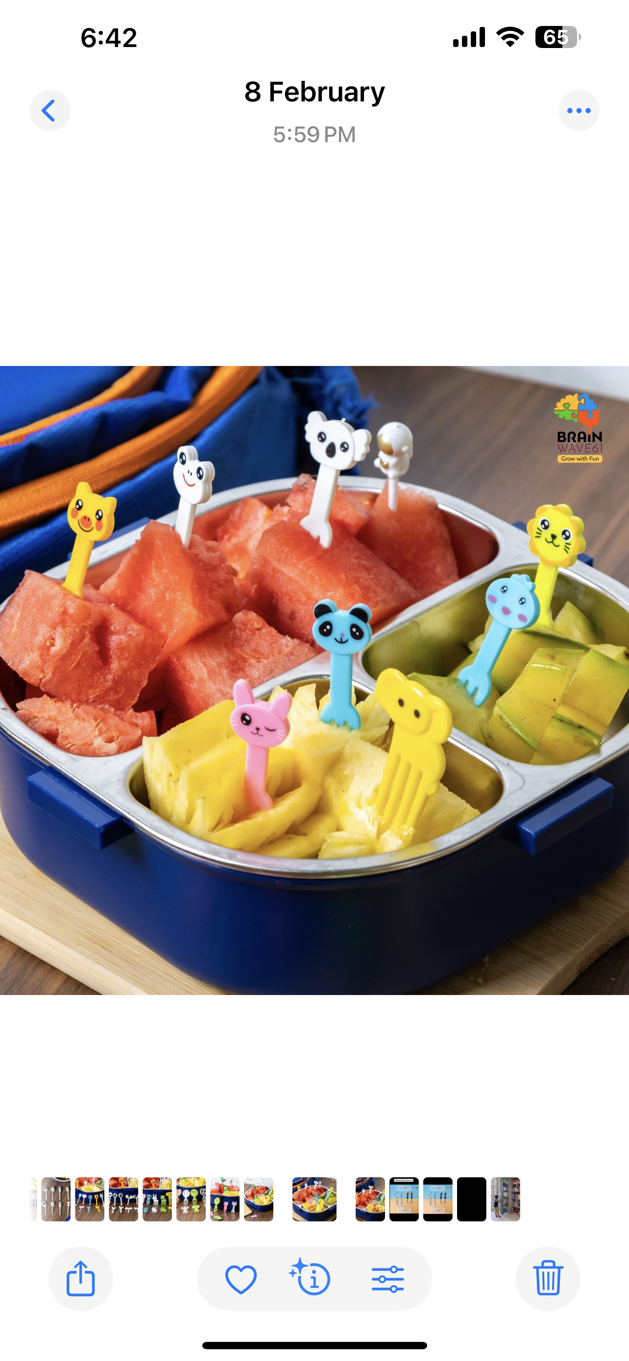 Cute Animals Food Picks Mini Cartoon Toothpick Fruit Forks for Bento Box Lunch Box Decorative
