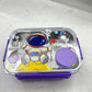 3 grid stainless steel leak proof lunch box 850 mL