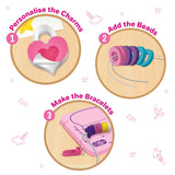 Imagimake Plastic DIY Glam Bands Bracelet & Charms |Create 5 Unique Bracelets | Mess- Free | Art & Craft Kit | Birthday and Return Gifts for Kids Ages 3,4,5,6, Multicolour
Amazon's Choice