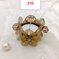 Flower shape small tealight holder 6pcs set ( 6 candles free)s no -270