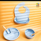 Silicon baby feeding set of 5