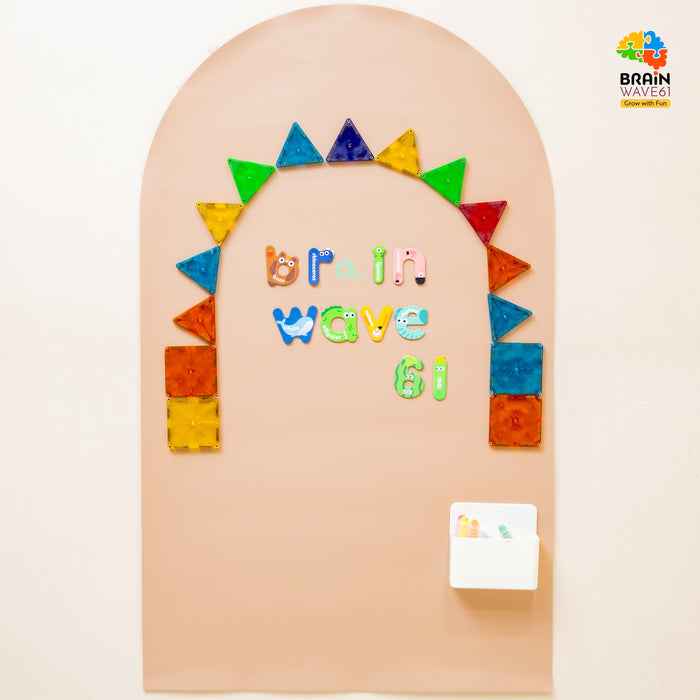 Magnetic  Playwall - Arch Magnetic Wall Decal for Kids( accessories not included)