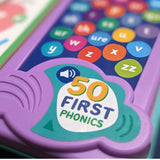 50 Button Photo Sound Book - First Phonics - A Listen and Learn Sound Book for Children Aged 3+ (Large First Words Sound Book)
