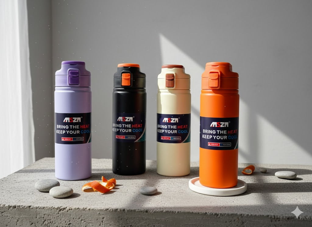 Stainless steel insulated bottle 600ml