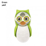 Flipper Owl Smarty Toothbrush Holder+Timer, Blue, FLR-OWL-STY