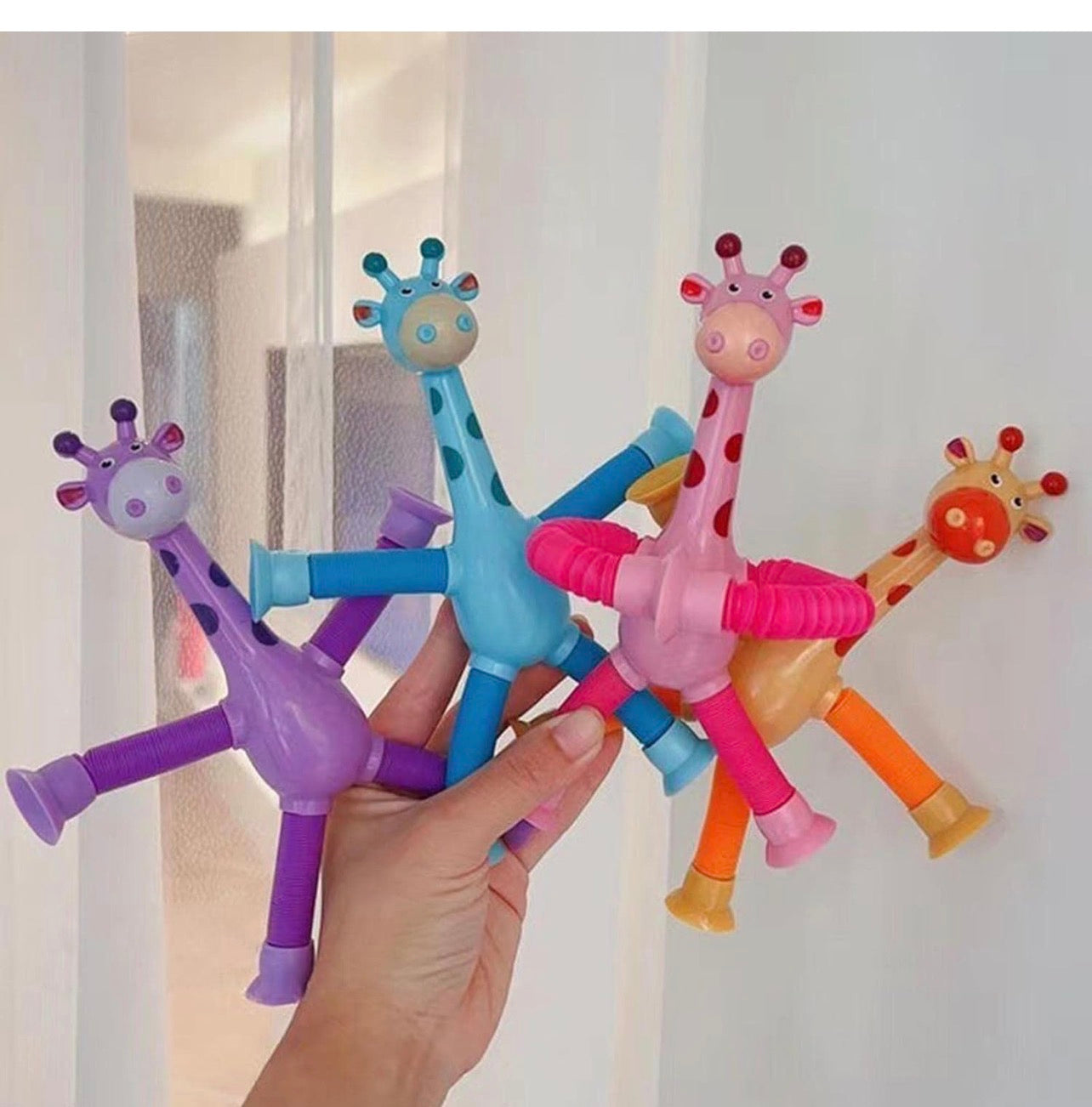 Giraffe Suction Fidget tube Toys
