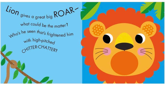 Roar -A big mouthed book of noises ( board book)