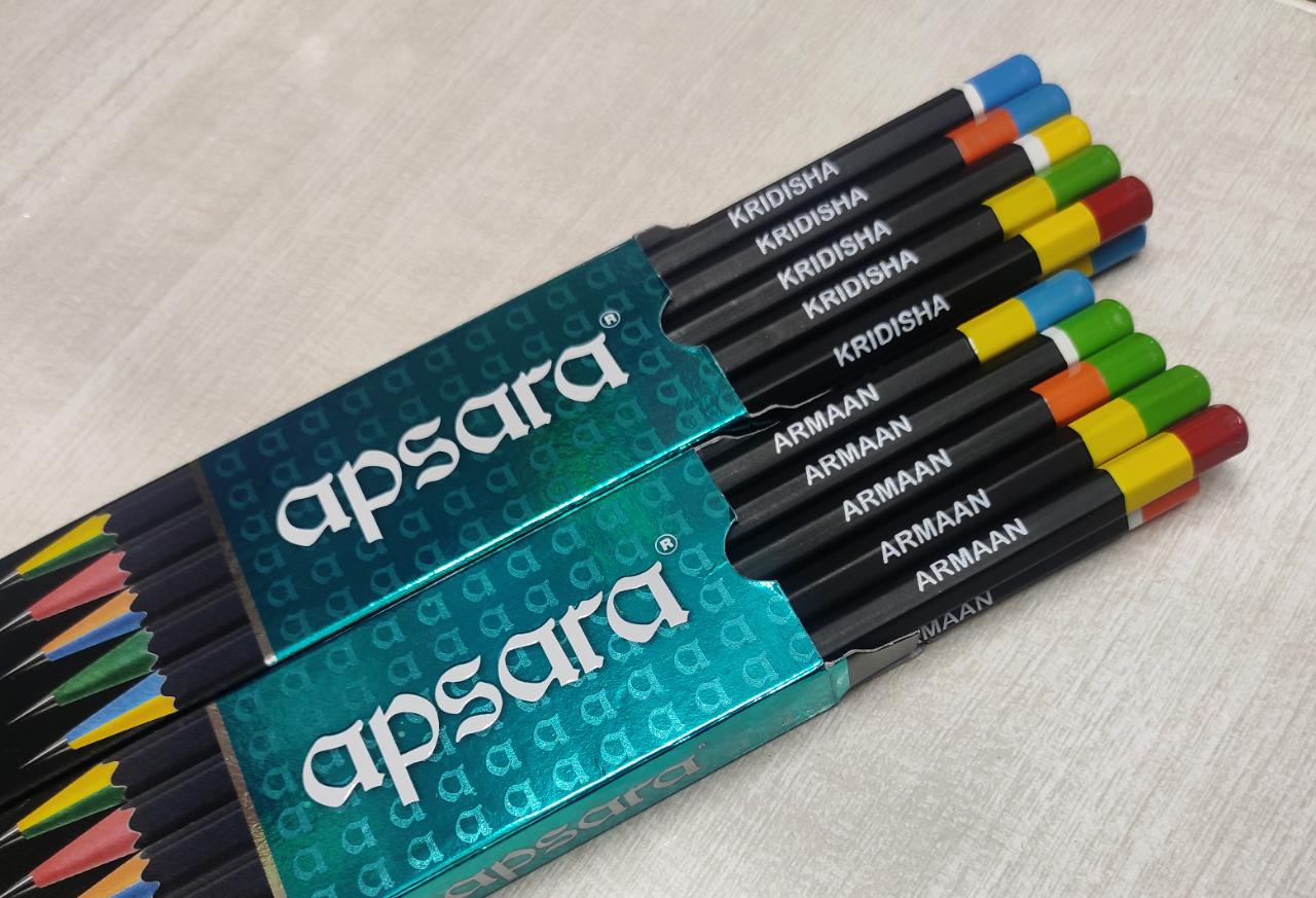 Personalized pencils box