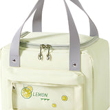 Insulated Lunch Bags for Men Woman Adult Large Reusable Lunch Tote Bag with Handle Green Leakproof Womens lunch bags for Work Picnic Hiking Office Beach