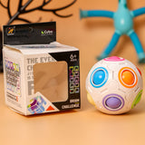 Rainbow Brain Challenge Ball Puzzle Fun Fidget Matching Colors Game