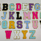 Multipurpose jelly bag with 4 letter 
Size-  46*33*7.5 cm
