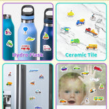 Jelly Reusable Fun Sticker Books for Kids Toddlers 1-6 Years(6 different themes)