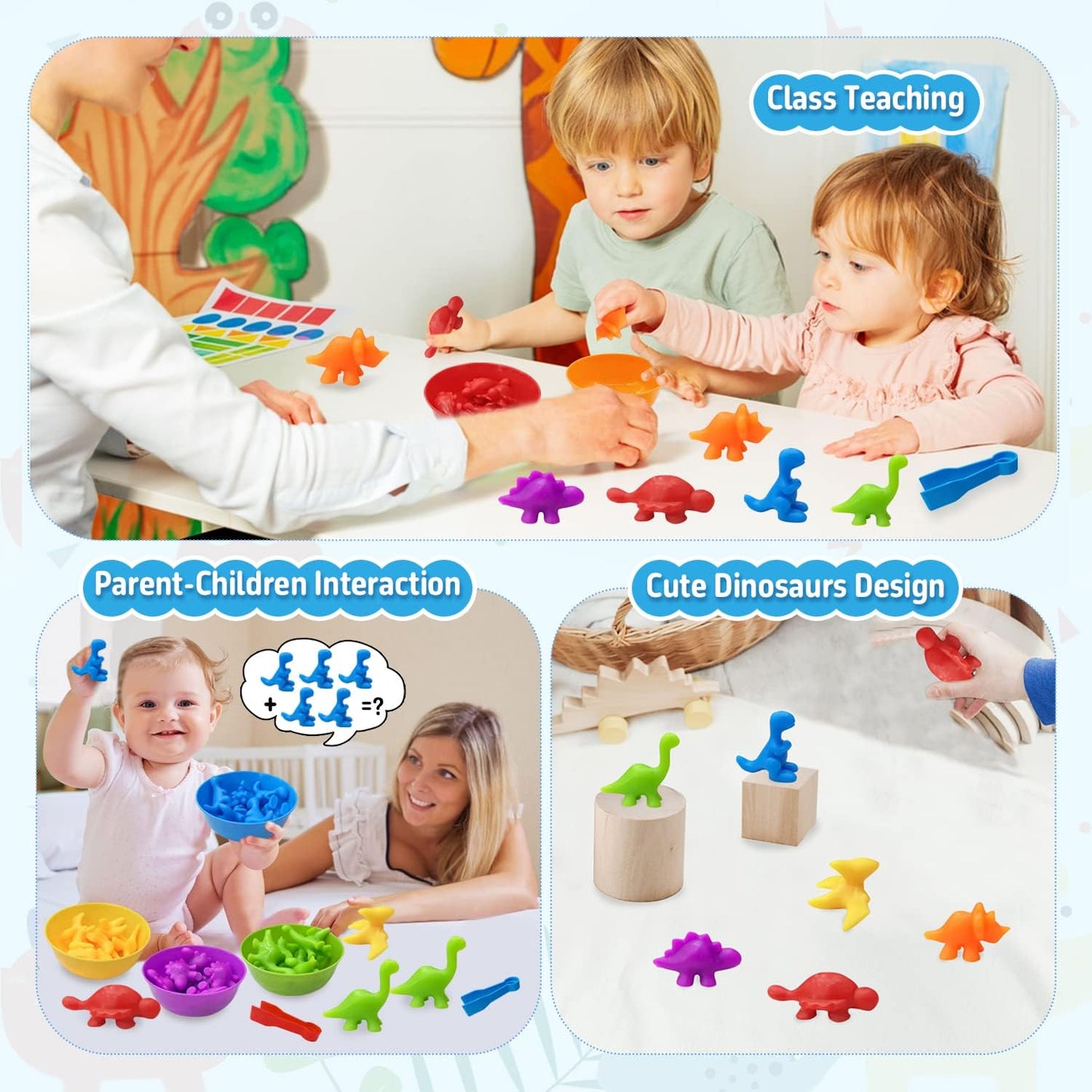 Montessori Counting & Sorting Game: Educational Toy for Kids