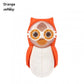Flipper Owl Smarty Toothbrush Holder+Timer, Blue, FLR-OWL-STY