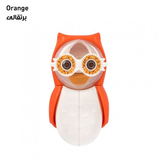Flipper Owl Smarty Toothbrush Holder+Timer, Blue, FLR-OWL-STY