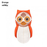 Flipper Owl Smarty Toothbrush Holder+Timer, Blue, FLR-OWL-STY