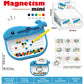 Mini travel friendly Magnetic Dot Board with Beads | Magnetic Pen (5card double sided)