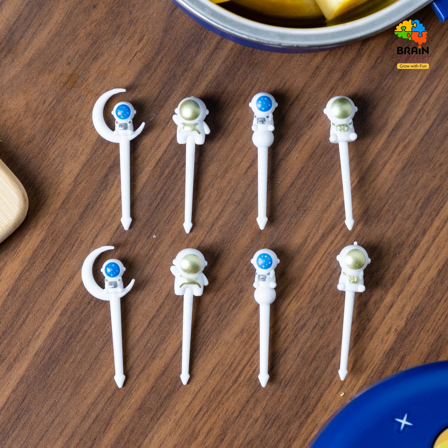 Cute Animals Food Picks Mini Cartoon Toothpick Fruit Forks for Bento Box Lunch Box Decorative