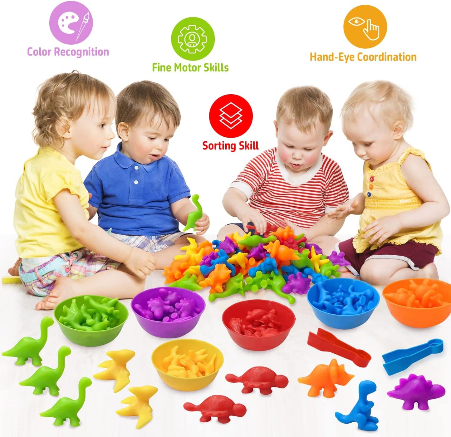 Montessori Counting & Sorting Game: Educational Toy for Kids