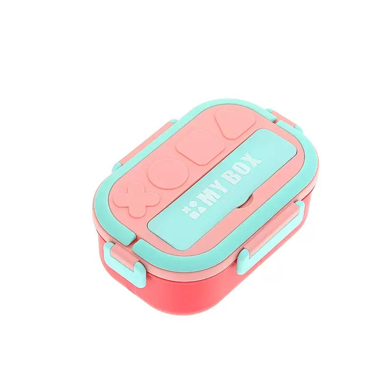 2 gird stainless steel tiffin box 800 ml.