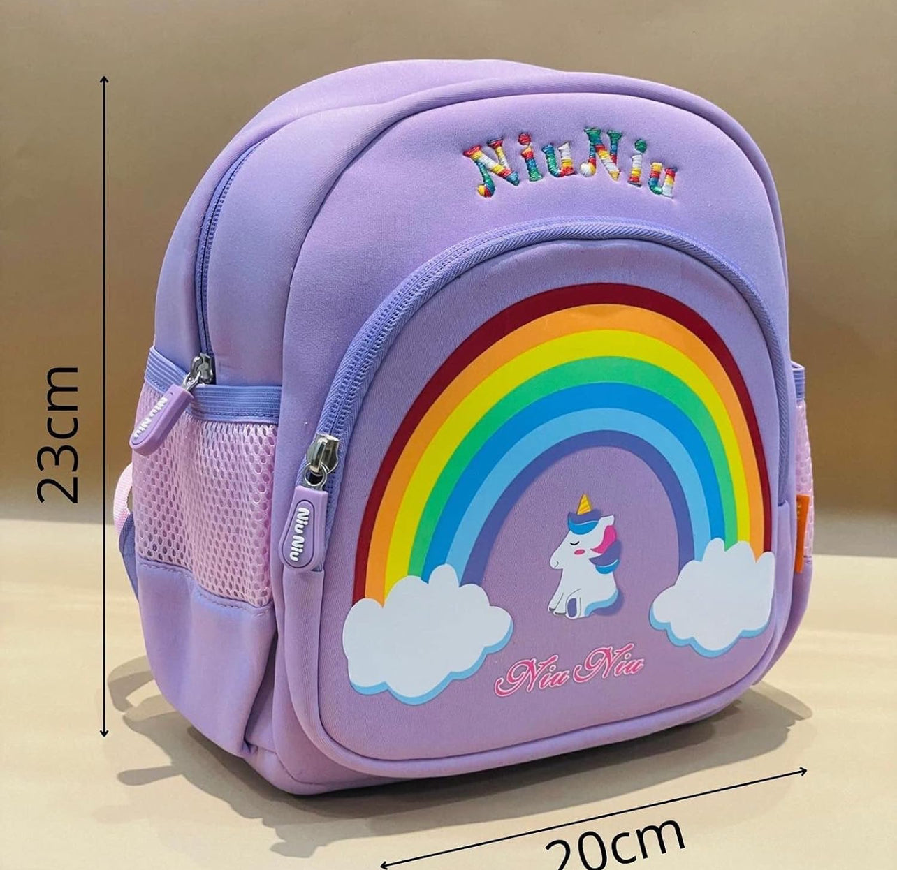 Cute Rainbow Backpacks for Kids Girls Boys Toddler Bag For School Cartoon Bag Animal Cartoon School Picnic Travel School Bag for Kid
