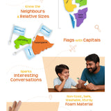 Mapology India with State and Capitals .25 pcs puzzles