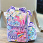 Premium Quality Printed Insulated multipurpose sling Bag for Kids, school Student