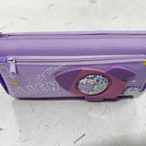 Space theme pencil pouch 2 zipper