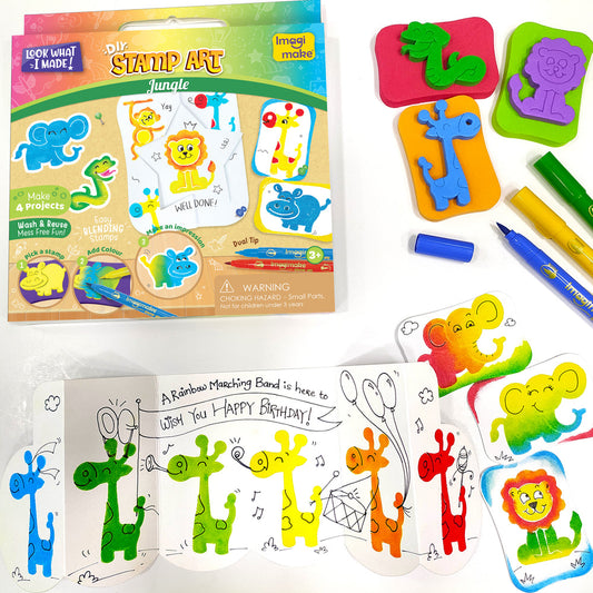 Stamp Art - Jungle theme ,
