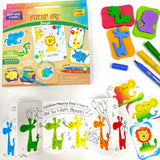 Stamp Art - Jungle theme ,