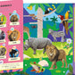 100 Button Look & Find Animal Words & Sounds [Hardcover]