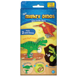 Imagimake DIY Mighty Dinos | Glow in The Dark | 3D Dinosaur Puzzle for Kids | Birthday Gift for Kids Ages 5,6,7,8,9,10