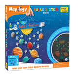 Solar System Mobile | Educational Space DIY Kit | Kids Age 5+
Build & hang a solar system mobile—Sun & 8 planets; 30+ glow-in-the-dark stickers & colouring band; learn 80+ space facts