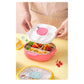 Insulated Lunch Box|Stainless Steel|3 Compartments to Keep Eating Mess Free|Lightweight, Fits in The Bag|Small Container for Pickle/Sauce|Comes with Fork & Spoon|Easy to Carry - 700 ML,